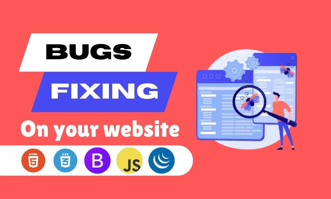 Fix errors, issues, bug or CSS