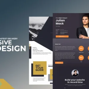 Web design and build professional website or landing page